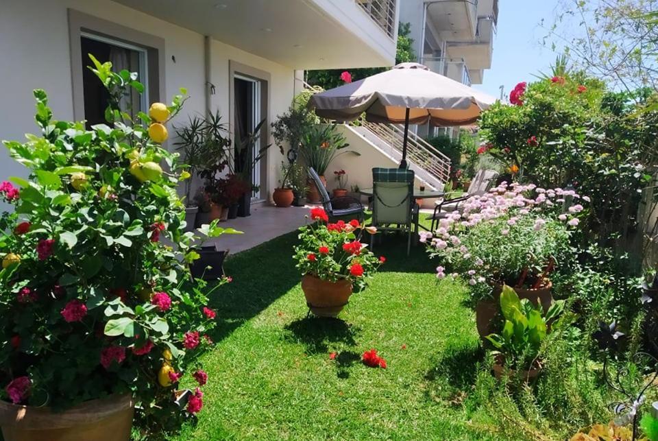 Xrysa'S Garden Apartment Missolonghi Bagian luar foto